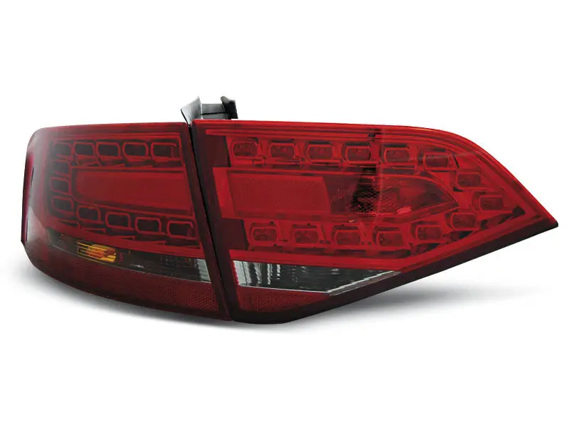 Baklykter LED Audi A4 B8 Sedan 2007 - 2011 │ RED SMOKE – bilde 3