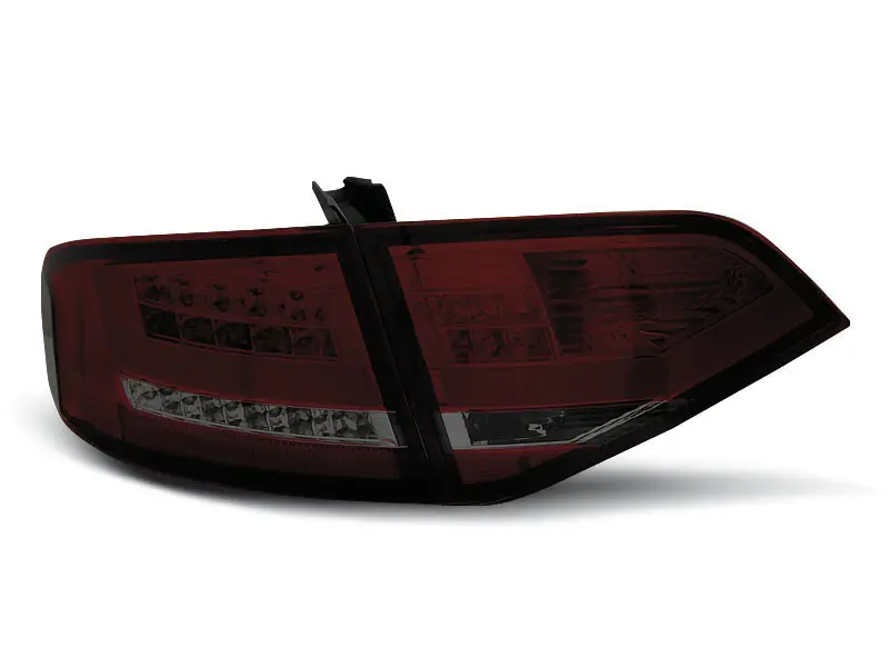Baklykter LED Audi A4 B8 Sedan 2007 - 2011 │ RED SMOKE – bilde 3