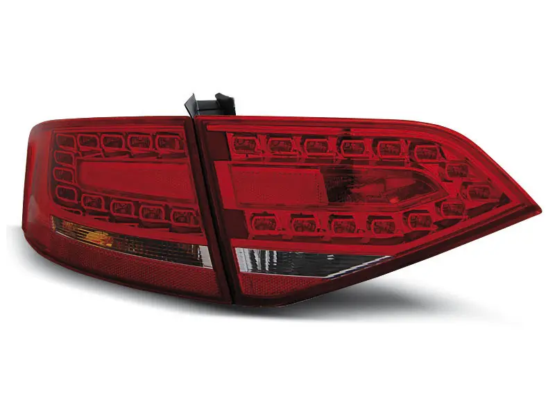 Baklykter LED Audi A4 B8 Sedan 2007 - 2011 │ SEDAN RED WHITE – bilde 3