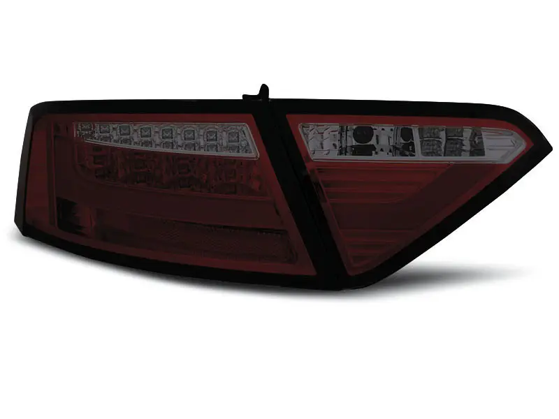 Baklykter LED Audi A5 8T 2007 - 2011 │ RED SMOKE – bilde 5