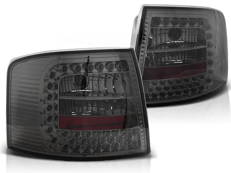 Baklykter LED Audi A6 C5 Avant 1997 - 2004 │ SMOKE – bilde 2