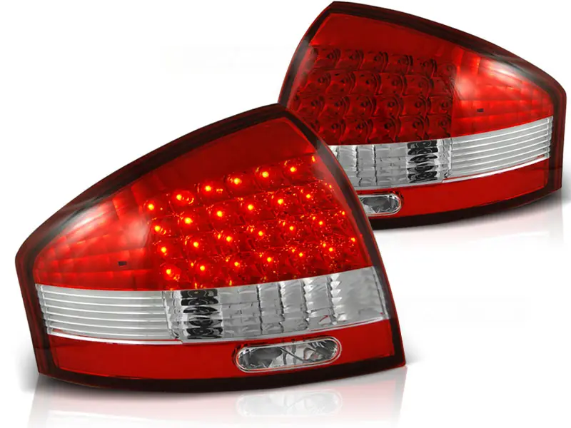 Baklykter LED Audi A6 C5 Sedan 1997 - 2004 │ RED WHITE