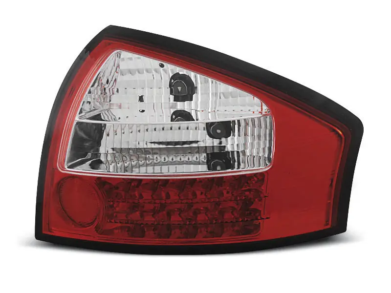 Baklykter LED Audi A6 C5 Sedan 1997 - 2004 │ RED WHITE – bilde 3