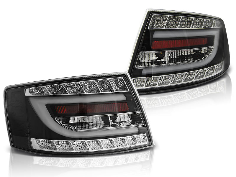 Baklykter LED AUDI A6 (C6) SEDAN 2004-2008 BLACK