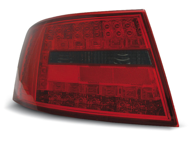 Baklykter LED AUDI A6 (C6) SEDAN 2004-2008 RED SMOKE – bilde 4