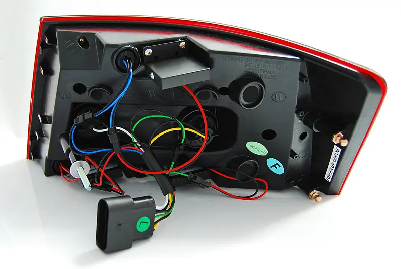 Baklykter LED AUDI A6 (C6) SEDAN 2004-2008 RED SMOKE  – bilde 5