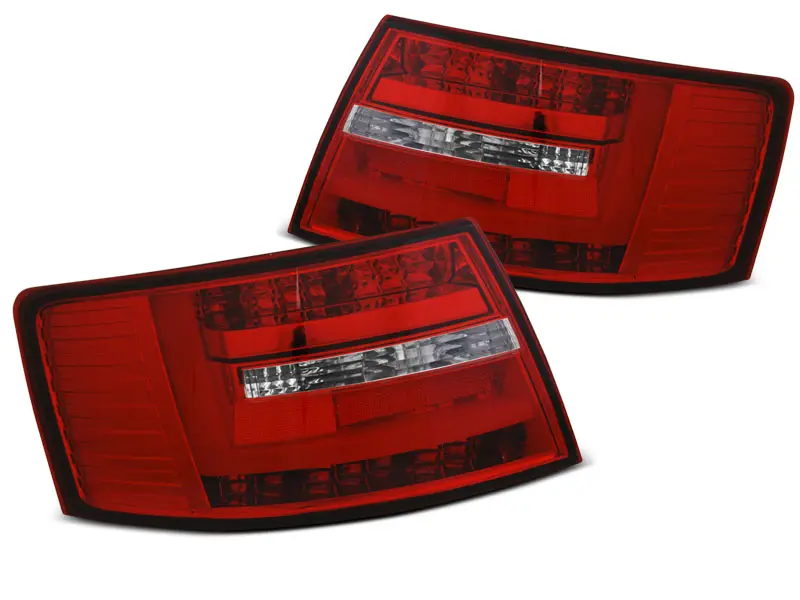 Baklykter LED AUDI A6 (C6) SEDAN 2004-2008 RED WHITE 6-PIN Image 4