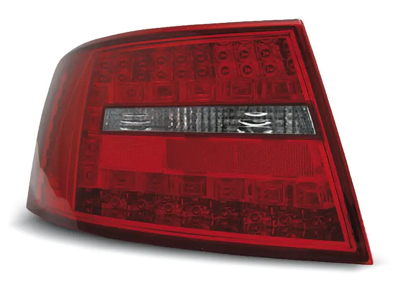 Baklykter LED AUDI A6 (C6) SEDAN 2004-2008 RED WHITE – bilde 3