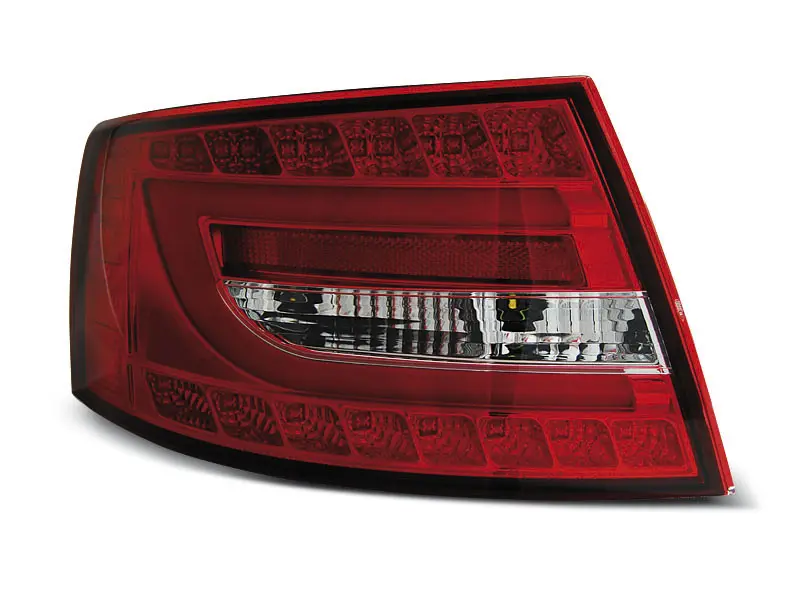 Baklykter LED AUDI A6 (C6) SEDAN 2004-2008 RED WHITE – bilde 8