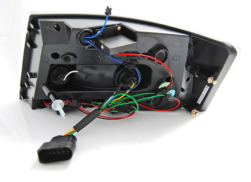 Baklykter LED AUDI A6 (C6) SEDAN 2004-2008 RED WHITE Image 5
