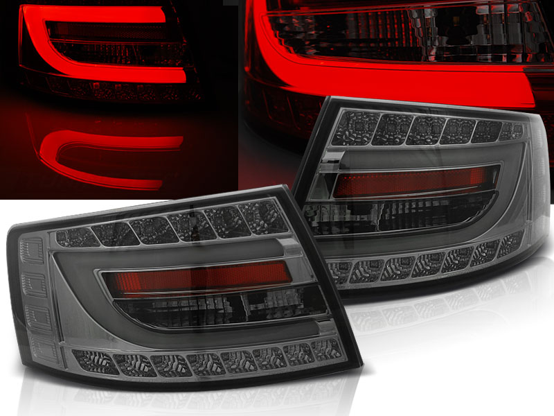 Baklykter LED AUDI A6 (C6) SEDAN 2004-2008 SMOKE