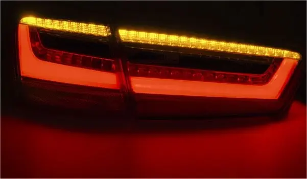 Baklykter LED AUDI A6 (C7) 2011-2014 RED WHITE – bilde 2