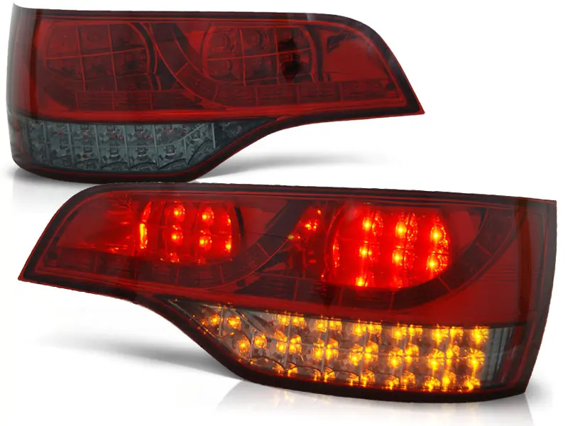 Baklykter LED AUDI Q7 2006-2009 │ RED SMOKE – bilde 2