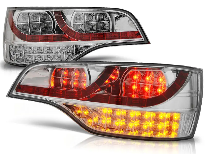 Baklykter LED Audi Q7 4L 2005 - 2009 │ CHROME – bilde 2
