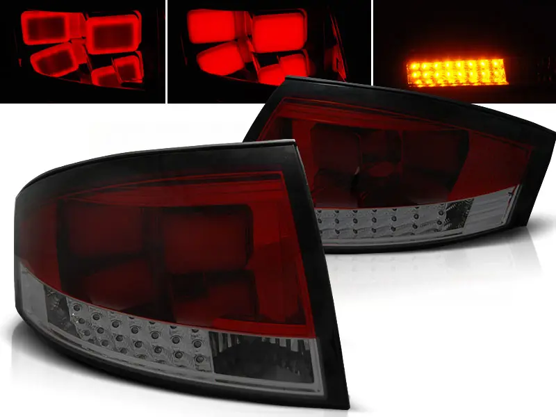 Baklykter LED AUDI TT (8N) 1999-2006 RED SMOKE