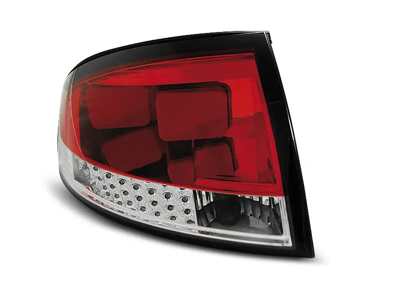 Baklykter LED AUDI TT (8N) 1999-2006 RED WHITE – bilde 4