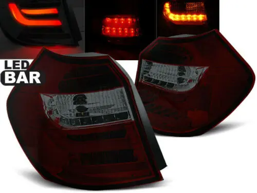 Baklykter LED BMW 1 (E87 / E81) LCI 2007 - 2011 │ Red Smoke LED