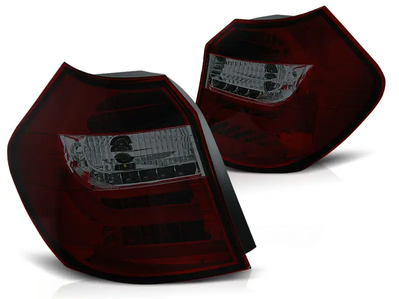 Baklykter LED BMW 1 (E87 / E81) LCI 2007 - 2011 │ Red Smoke LED – bilde 2