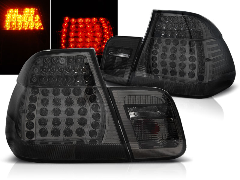 Baklykter LED BMW 3 (E46) 1998-2001 SEDAN SMOKE
