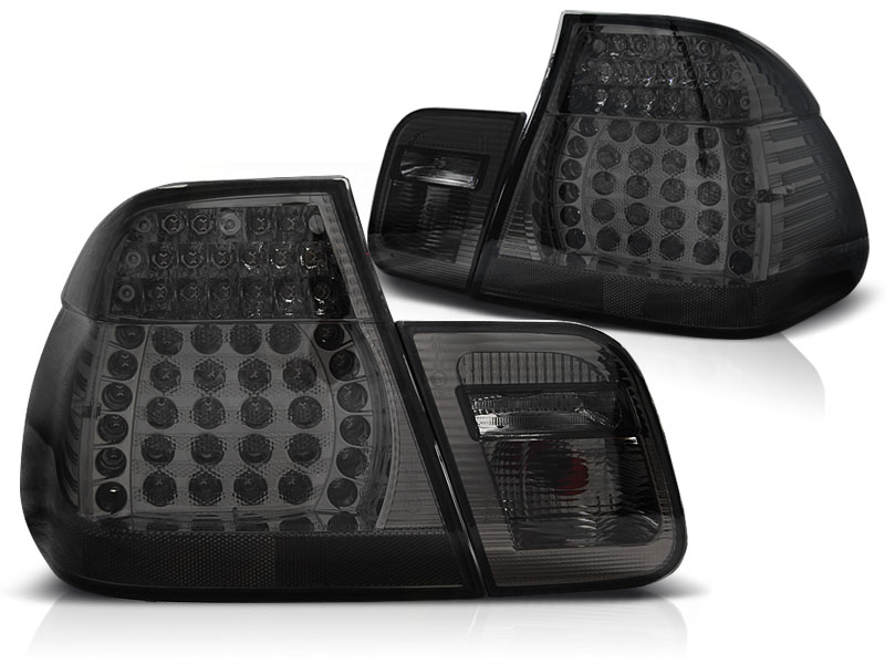 Baklykter LED BMW 3 (E46) 1998-2001 SEDAN SMOKE – bilde 2