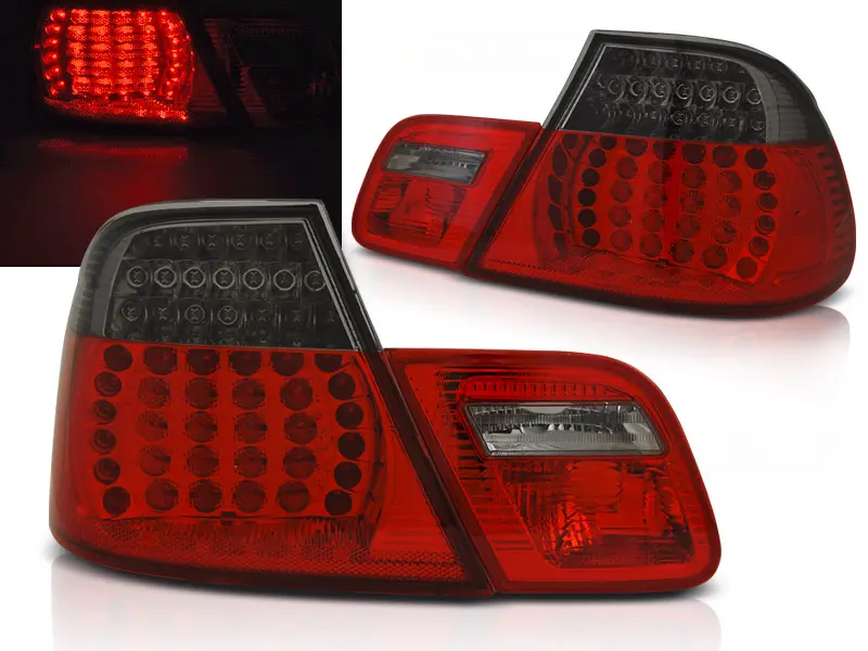 Baklykter LED BMW 3 (E46) 2003-2006 COUPE RED SMOKE – bilde 2