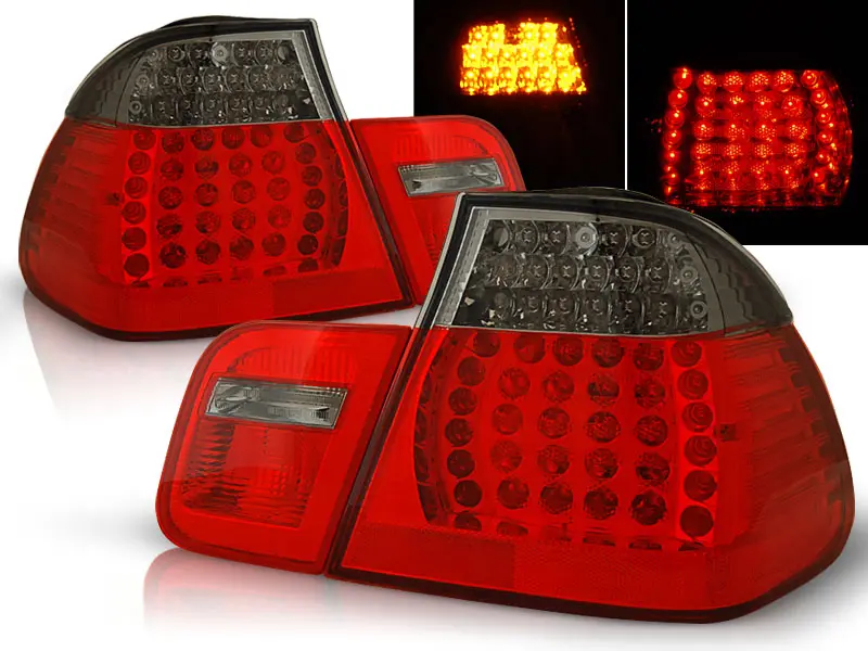 Baklykter LED BMW 3 (E46) LCI Sedan 2001 - 2005 │ RED SMOKE