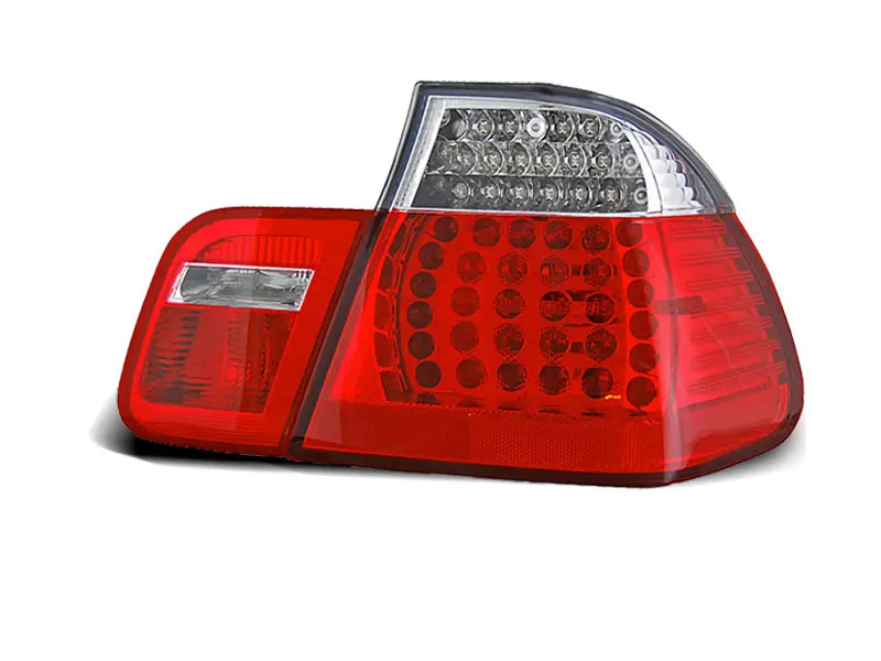 Baklykter LED BMW 3 (E46) LCI Touring 2001 - 2005 │ RED WHITE – bilde 3