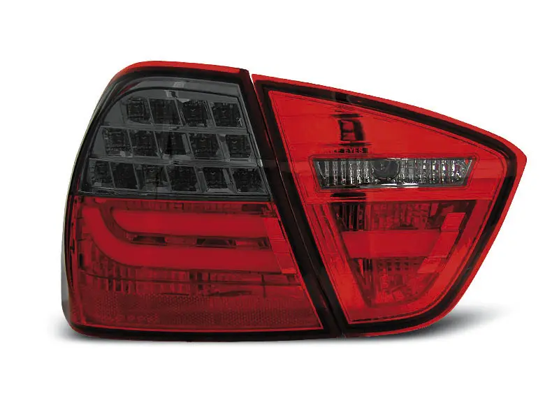 Baklykter LED BMW 3 (E90) 2005-2008 RED SMOKE Image 3
