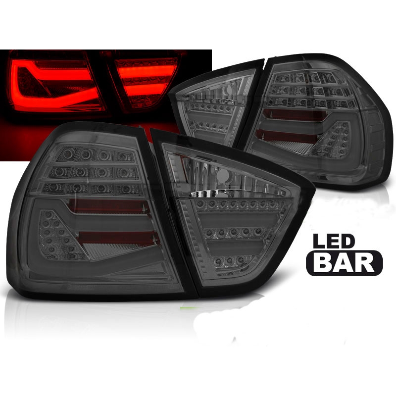 Baklykter LED BMW 3 (E90) 2005-2008 SMOKE LED