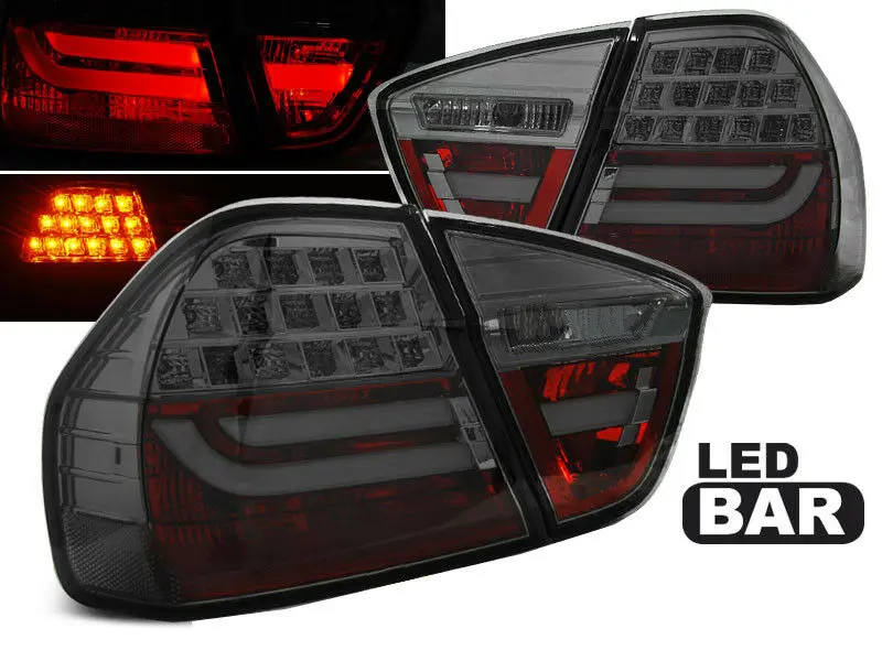 Baklykter LED BMW 3 (E90) 2005 - 2008 | SMOKE