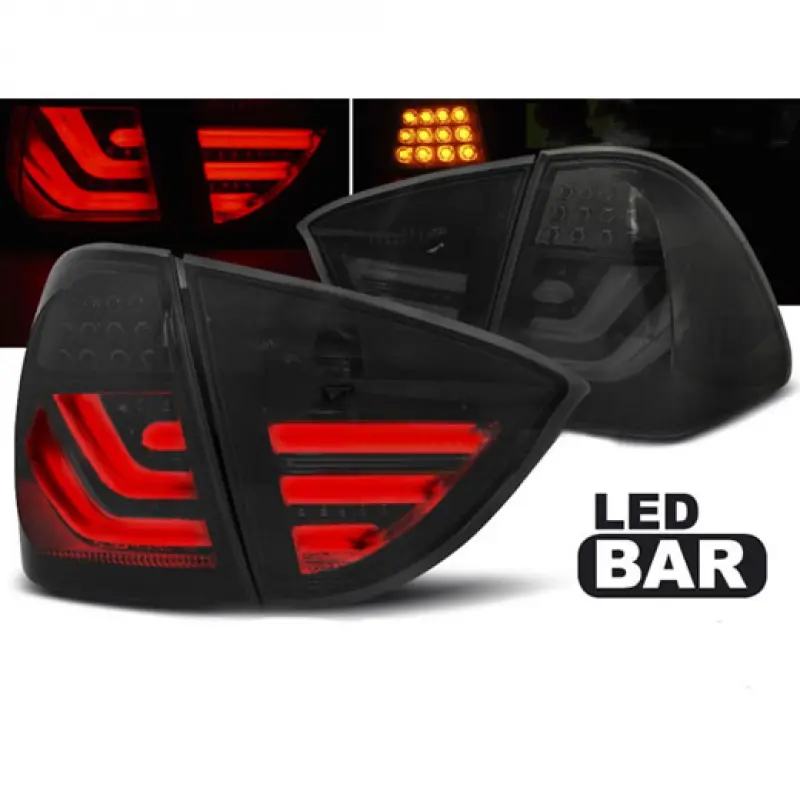 Baklykter LED BMW 3 (E91) 2005-2008 SMOKE BLACK