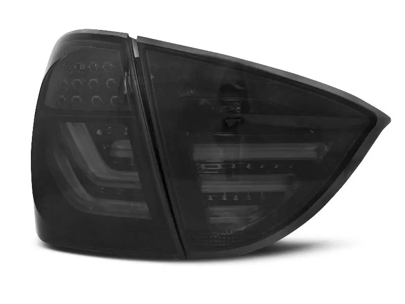 Baklykter LED BMW 3 (E91) 2005-2008 SMOKE BLACK – bilde 3