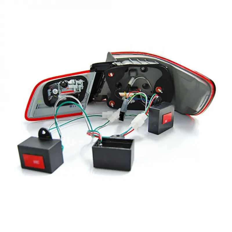 Baklykter LED BMW 3 (E92) Coupe 2006 - 2010 │ RED Smoke Edition – bilde 5