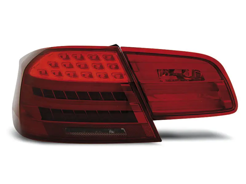 Baklykter LED BMW 3 (E92) Coupe 2006 - 2010 │ RED Smoke Edition – bilde 8