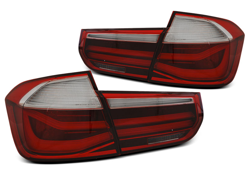 Baklykter LED BMW 3 (F30) Sedan 2011 - 2015 | RED SMOKE – bilde 7