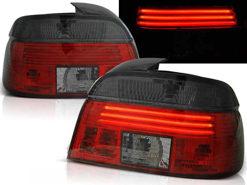 Baklykter LED BMW 5 (E39) 1995-2000 RED SMOKE