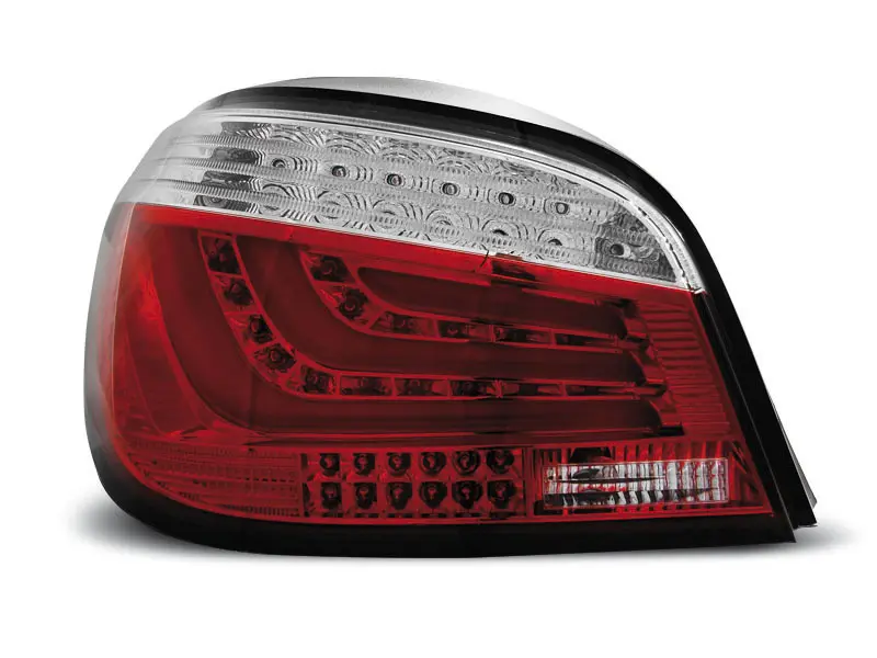 Baklykter LED BMW 5 (E60) Sedan LCI 2007 - 2010 │ RED WHITE – bilde 5