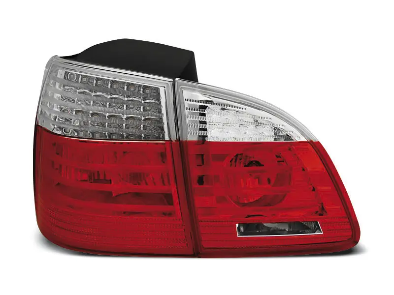 Baklykter LED BMW 5 (E61) Touring 2004 - 2007 │ RED WHITE Image 4