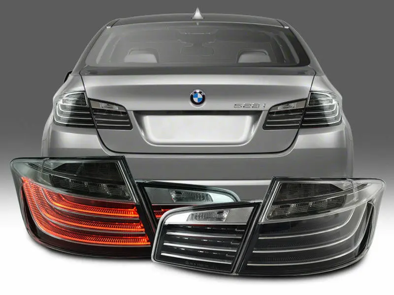 Baklykter LED BMW 5 (F10) Sedan 2010 - 2013 │ BLACK SMOKE LCI LOOK