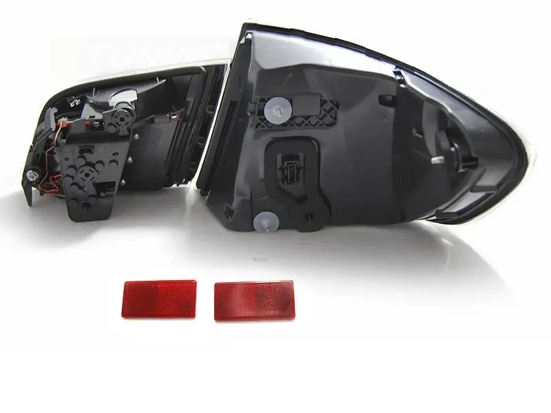 Baklykter LED BMW 5 (F10) Sedan 2010 - 2013 │ BLACK SMOKE LCI LOOK – bilde 7