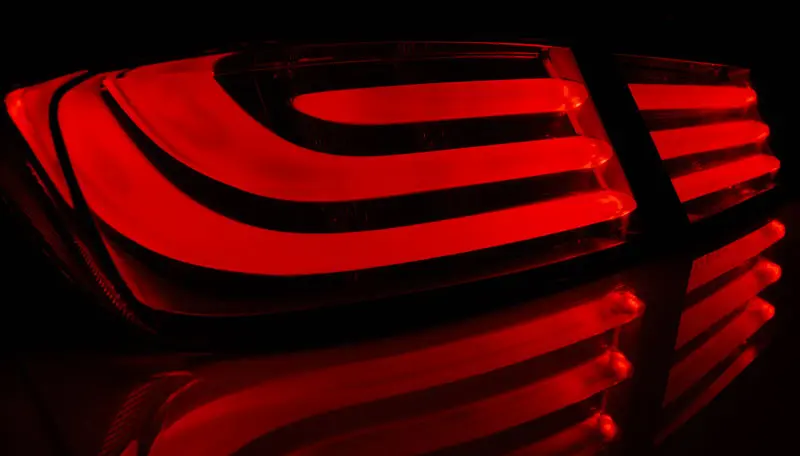 Baklykter LED BMW 5 (F10) Sedan 2010 - 2013 │ GREY – bilde 3