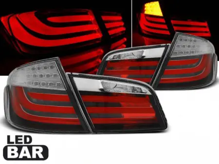 Baklykter LED BMW 5 (F10) Sedan 2010 - 2013 │ RED WHITE