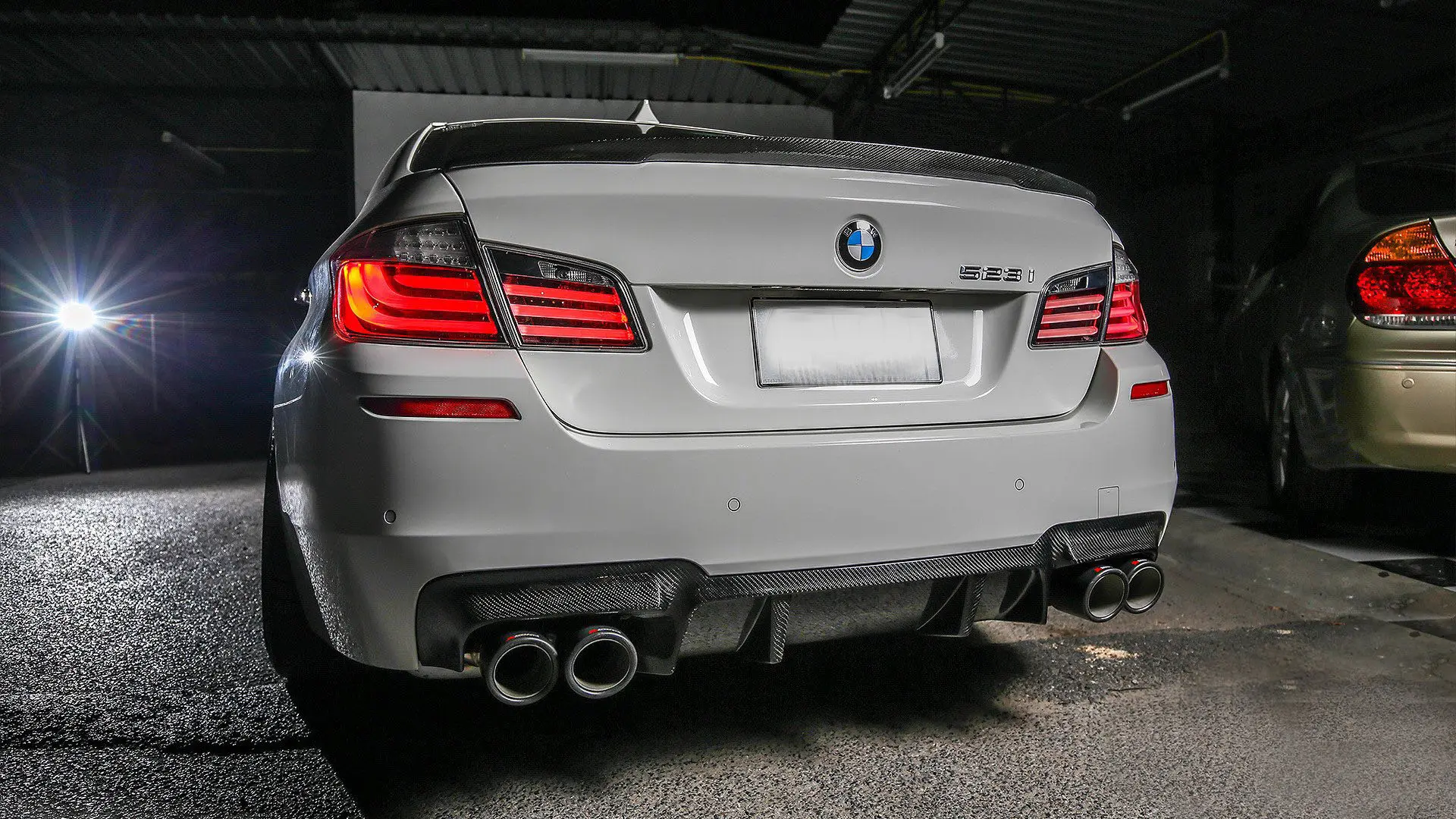 Baklykter LED BMW 5 (F10) Sedan 2010 - 2013 │ RED WHITE – bilde 5