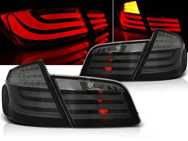 Baklykter LED BMW 5 (F10) Sedan 2010 - 2013 │ SMOKE