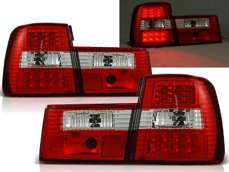 Baklykter LED BMW (E34) 1988-1995 RED WHITE