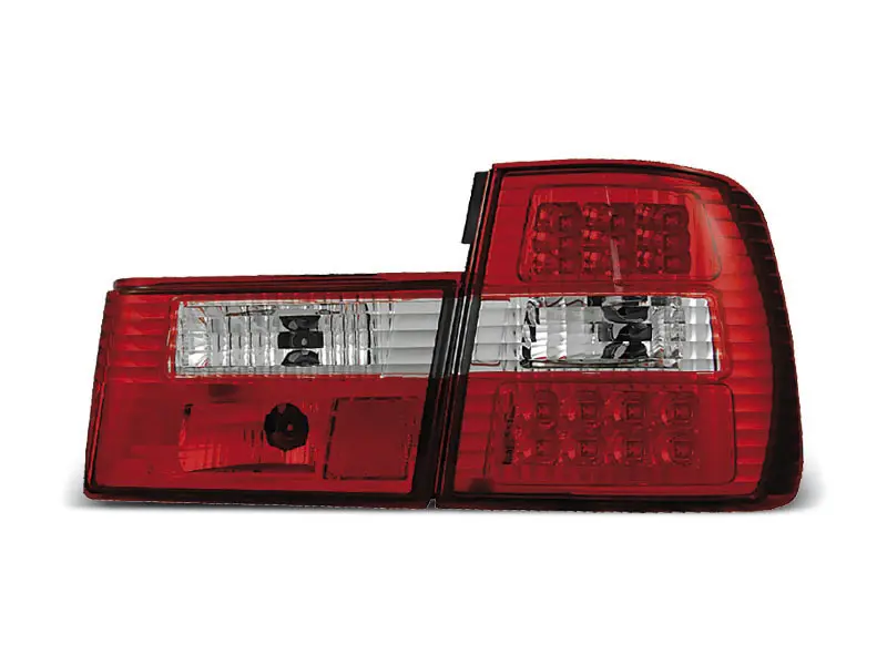 Baklykter LED BMW (E34) 1988-1995 RED WHITE – bilde 3