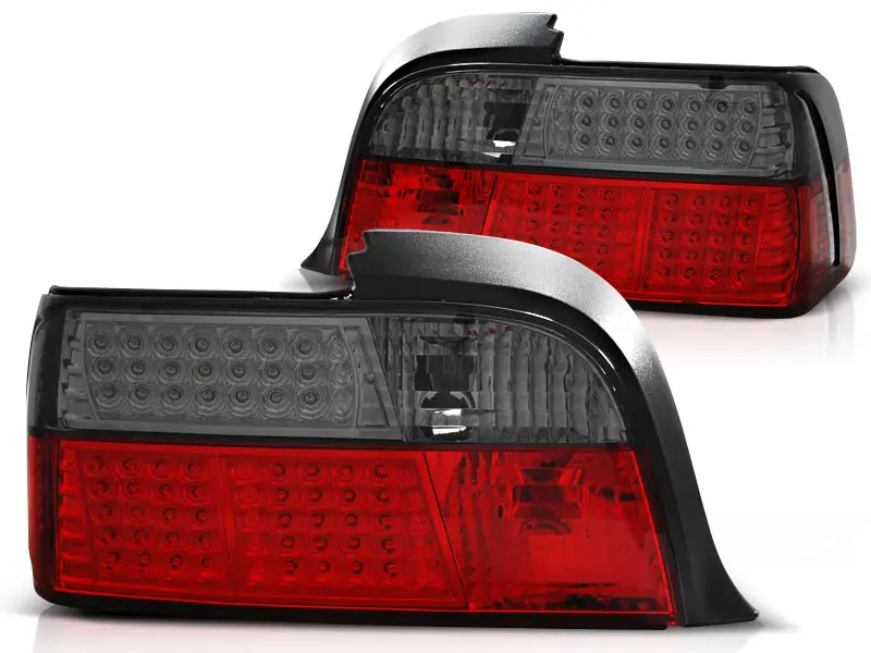 Baklykter LED BMW (E36) 1990-1999 COUPE RED SMOKE – bilde 2