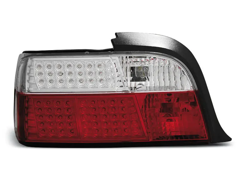 Baklykter LED BMW (E36) 1990-1999 COUPE RED WHITE – bilde 3