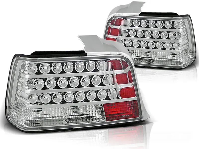 Baklykter LED BMW (E36) 1990-1999 SEDAN CHROME – bilde 2