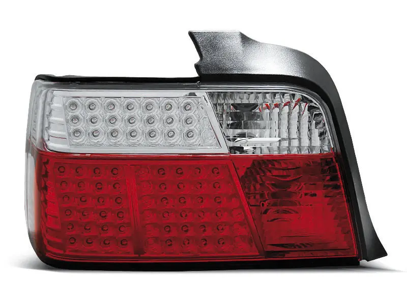 Baklykter LED BMW (E36) 1990-1999 SEDAN RED WHITE – bilde 3